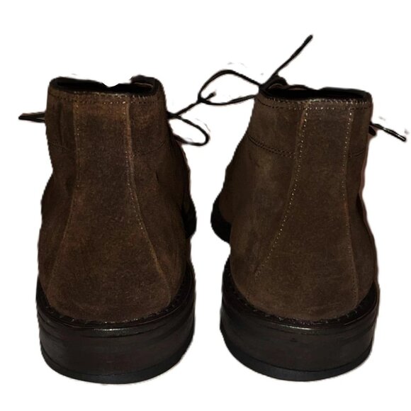 Allen Edmonds Malvern Dark Brown Suede Leather Chukka Ankle Boots 8 D - Picture 5 of 6